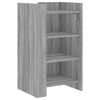 vidaXL Credenza Grigio Sonoma 45x35x75 cm in Legno Multistrato