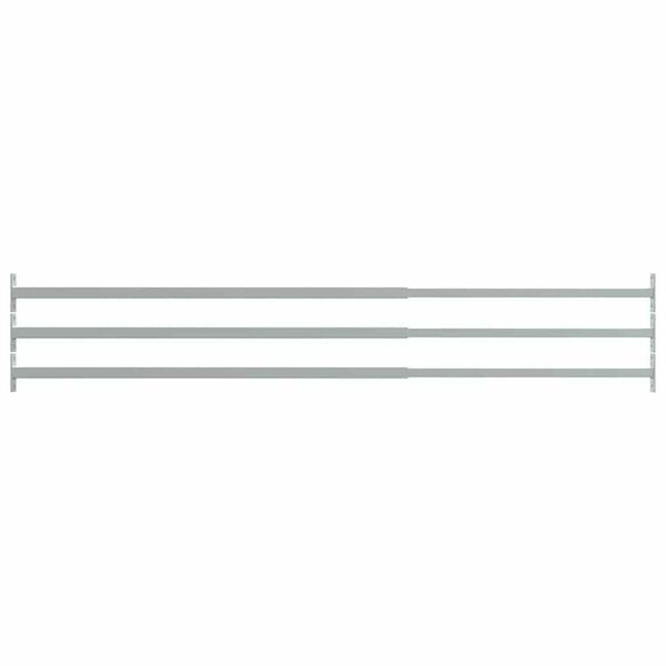 vidaXL Barre di Sicurezza per Finestra Regolabili 3 pz 710-1200 mm