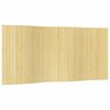 vidaXL Divisorio Ambienti Naturale Chiaro 165x400 cm in Bamb&ugrave;