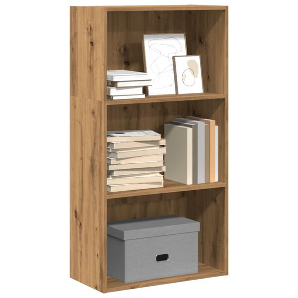 vidaXL Libreria Rovere Artigianale 60x30x114 cm in Legno Multistrato