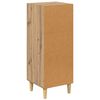vidaXL Credenza Rovere artigianale 34.5 x 32.5 x 90 cm
