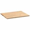 vidaXL Piano di Lavoro Cucina 80x63,5x2,7 cm Legno Massello Rovere