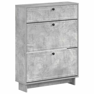 vidaXL Mobile per scarpe EDE 78 x 24 x 103 cm Legno ingegnerizzato