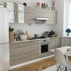 vidaXL Set Armadi da Cucina 8 pz Aspetto Rovere