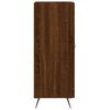 vidaXL Credenza Rovere Marrone 34,5x34x90 cm in Legno Multistrato