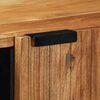 vidaXL Credenza Naturale 90 x 33,5 x 75 cm Legno di Acacia Massello