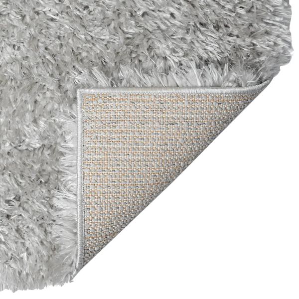 vidaXL Tappeto Shaggy a Pelo Lungo Grigio 160x230 cm 50 mm