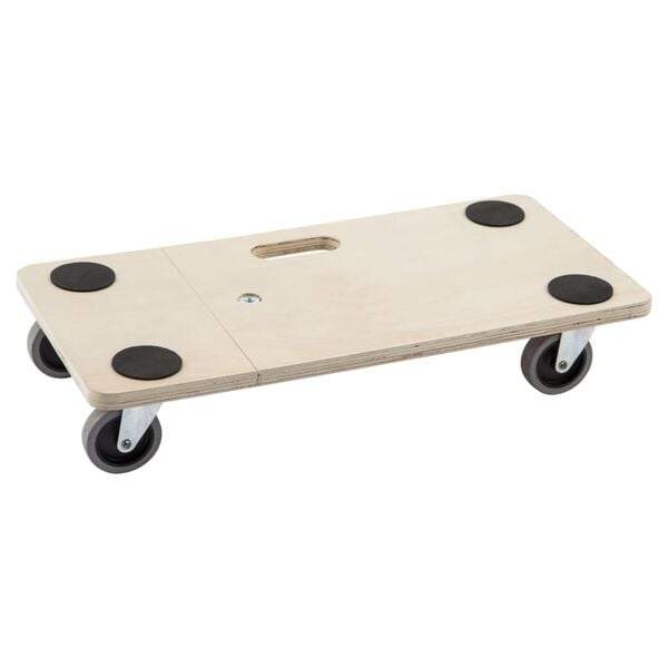 Practo Home Carrello Regolabile per Mobili 150 kg in Legno