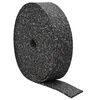 vidaXL Rotolo di Granulato in Gomma Nero 2000 x 10 x 0,6 cm Gomma