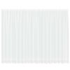 vidaXL Tenda in Pizzo Bianco 220 x 500 cm Poliestere