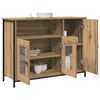vidaXL Credenza Rovere artigianale 100 x 35 x 75 cm