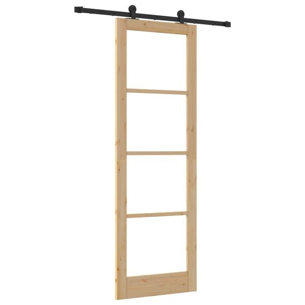 vidaXL Porta scorrevole ORKDAL Naturale 78 x 232 cm