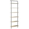 vidaXL Libreria Rovere Sonoma 60 x 24 x 203 cm Legno multistrato