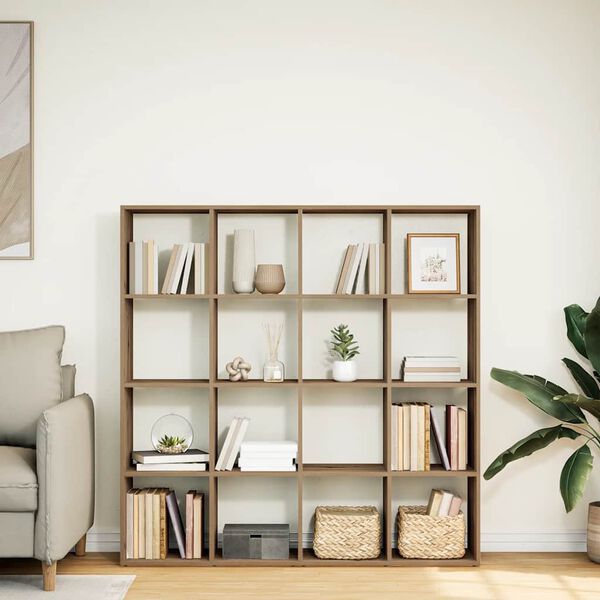 vidaXL Libreria Rovere Artigianale 102x29x143 cm in Legno Multistrato