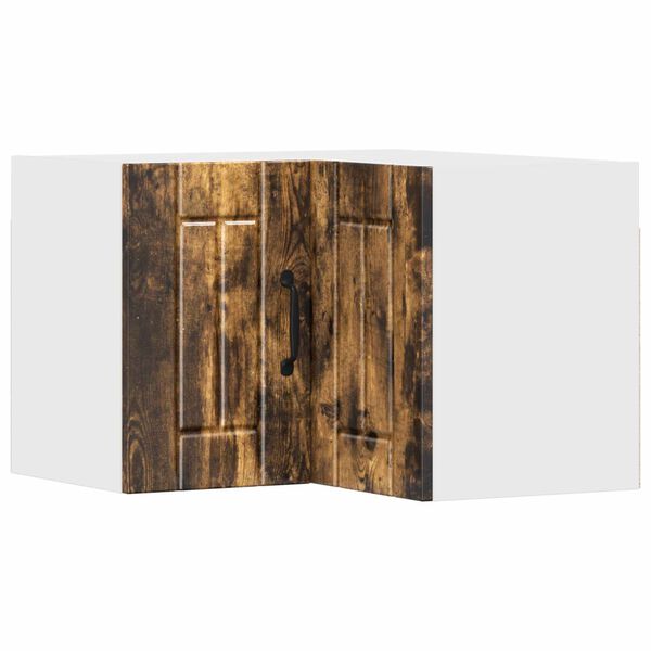 vidaXL Mobile da cucina Rovere fum&eacute; 57 x 57 x 40 cm Legno multistrato