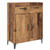 vidaXL Credenza Legno vecchio 69,5 x 34 x 180 cm Legno multistrato