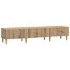 vidaXL Mobile TV con cassetto Rovere Artigianale 147 x 34,5 x 30 cm