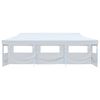 vidaXL Tenda Pieghevole Pop-Up con 5 Pareti Laterali 3x9 m Bianca