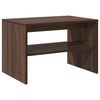 vidaXL Mobile Porta TV Rovere Marrone 60x40x40 cm Legno Multistrato
