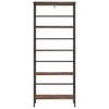 vidaXL Libreria Rovere fum&eacute; 60 x 29,5 x 149 cm Legno multistrato