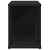 vidaXL Mobile Porta TV Rovere Nero 60x24x32 cm in Legno Multistrato