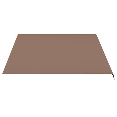 vidaXL Tessuto di Ricambio per Tenda da Sole Marrone 4,5x3,5 m