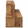 vidaXL SupportoperTVaparete 120x25x28,5cm Legno multistrato