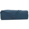 vidaXL Coperta Blu navy 280 x 210 cm Panno