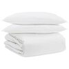 vidaXL Set di Piumoni con cuscino 3 pz Bianco Piuma d'anatra