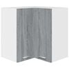 vidaXL Mobile Pensile Angolo &ldquo;Lyon&rdquo; Grigio Sonoma 57x57x60