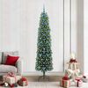 vidaXL Albero di Natale artificiale con 300 LED Verde 210 cm