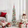 vidaXL Albero di Natale artificiale con 150 LED Bianco 120 cm