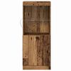 vidaXL Madia LED Legno vecchio 41 x 37 x 100 cm Legno multistrato