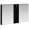 vidaXL Set di Armadi da Bagno 3 pz 100 x 10,5 x 60,5 cm
