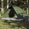 vidaXL Tenda da Campeggio a Cupola 2 Persone Verde Oliva Impermeabile