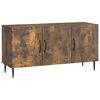 vidaXL Mobile TV Rovere Fumo 99 x 34,5 x 50 cm Legno ingegnerizzato