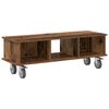 vidaXL Supporto TV 100 x 35 x 35 cm Legno vecchio Legno ingegnerizzato