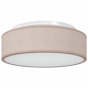 vidaXL Lampada da soffitto Talpa 38 x 38 x 13,5 cm Tessuto