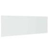 vidaXL Testiera per Letto Bianca 240x1,5x80 cm in Legno Ingegnerizzato