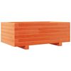 vidaXL Fioriera Giardino Marrone Cera 70x40x26,5cm Legno Massello Pino