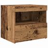 vidaXL Armadio da Notte 2 pcs Legno vecchio 50 x 40 x 45 cm