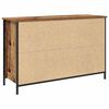 vidaXL Set mobile TV Legno vecchio 101 x 35 x 65 cm Legno multistrato