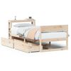 vidaXL Letto senza Materasso 90x190 cm in Legno Massello di Pino