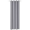 vidaXL Tenda Oscurante con Occhielli in Metallo 270x245 cm Grigia