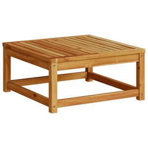vidaXL Tavolo da Giardino 63x63x30 cm in Legno Massello di Acacia