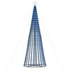 vidaXL Albero di Natale a LED 688 LED Blu 300 cm