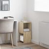 vidaXL Mobile angolare Rovere Sonoma 30,5x30x65cm Legno multistrato