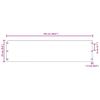 vidaXL Bordure per Prato 20 pz 25x103 cm Flessibile Acciaio Corten