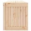 vidaXL Panca da Giardino Estensibile 212,5x40,5x45 cm Massello Pino