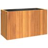 vidaXL Fioriera da Giardino 59x27,5x35 cm in Legno Massello di Acacia